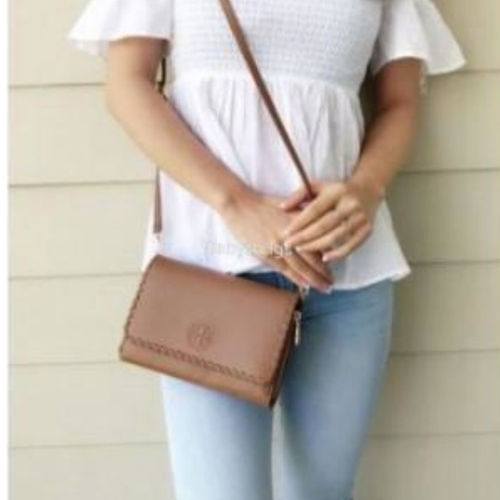 Tory Burch bombe flat wallet crossbody - Picture 5 of 8